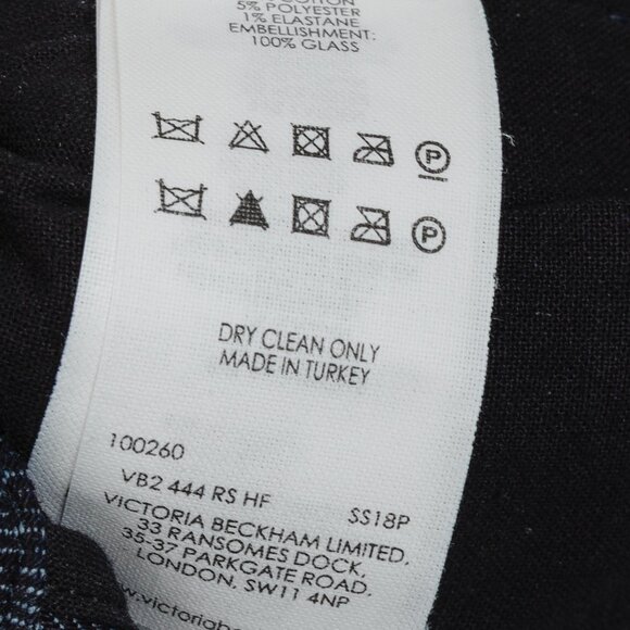 Victoria Beckham Black Cropped Pants - Picture 15 of 16